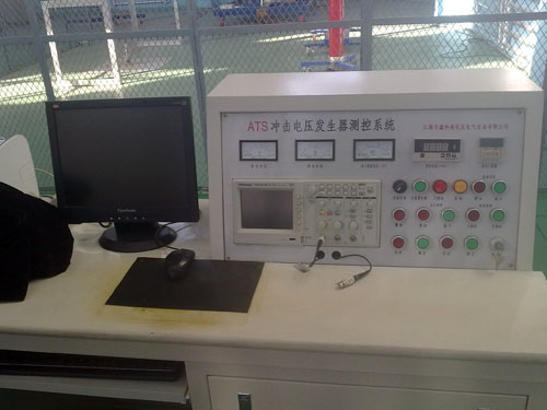 Measurement and control system of voltage generator